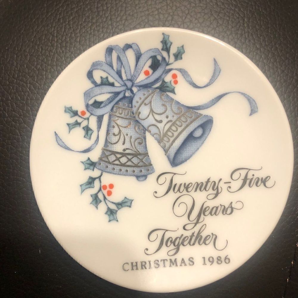 Vintage  ornament porcelain 1986
